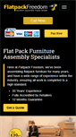 Mobile Screenshot of flatpackfreedom.co.uk